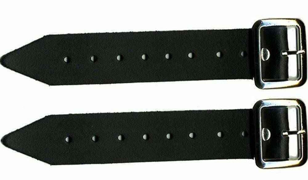 Scottish Kilt Straps and Buckle 7" Genuine Leather Extender 1.25" wide Strap
