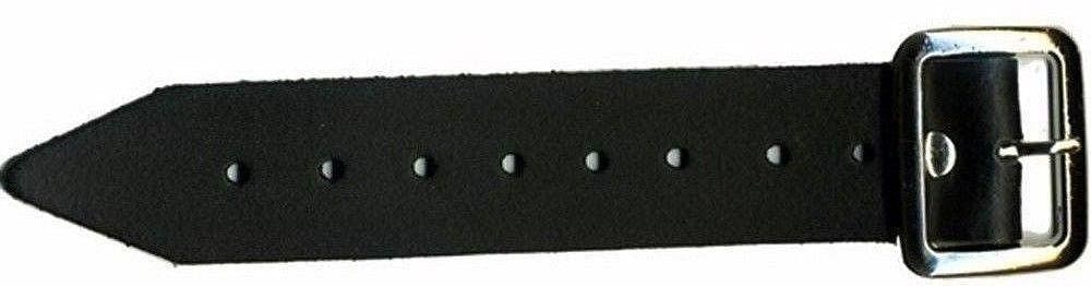 Scottish Kilt Straps and Buckle 7" Genuine Leather Extender 1.25" wide Strap