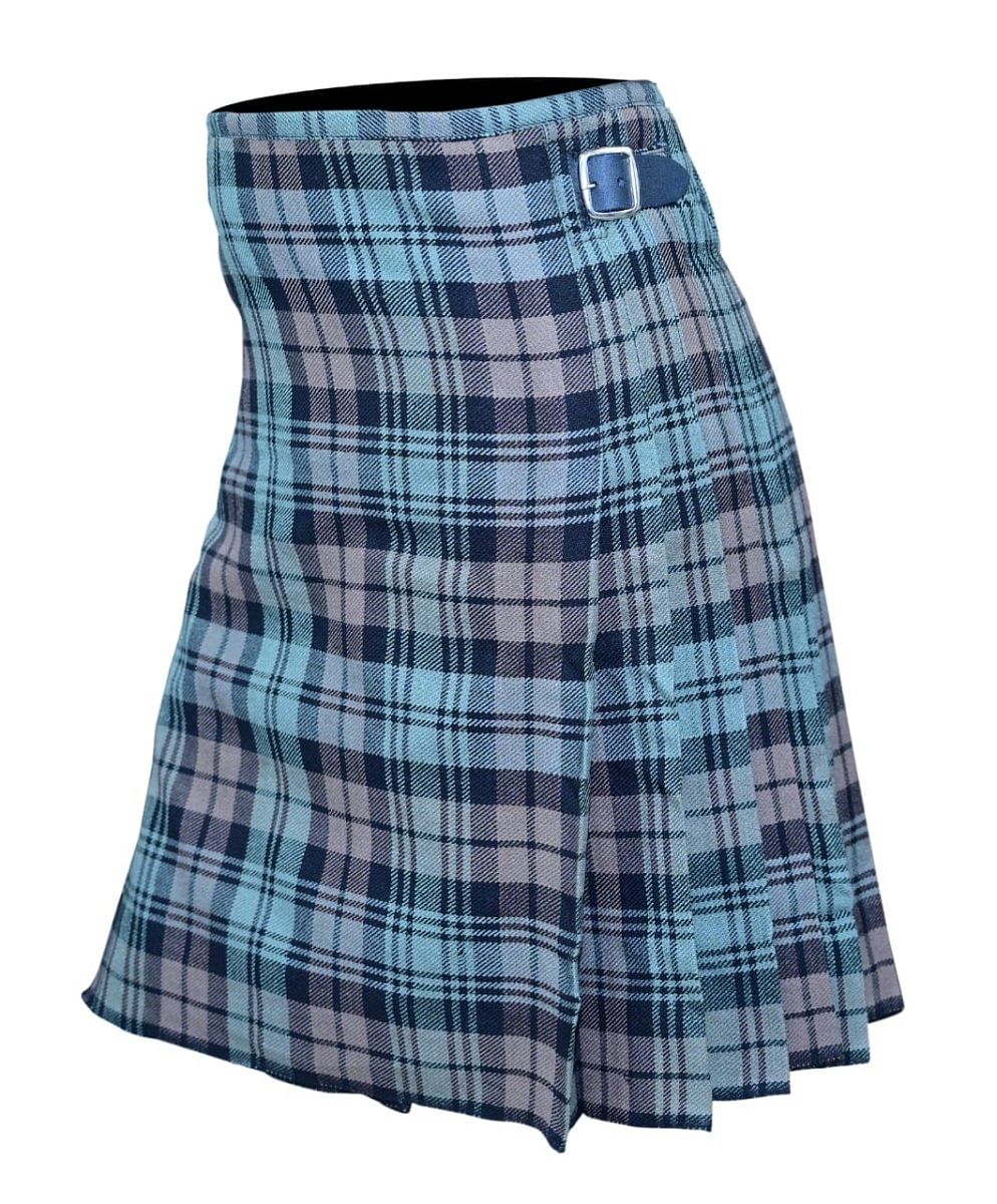 Scottish Men Black Watch Weathered Tartan  8 Yard Traditional Kilt 24" Drop