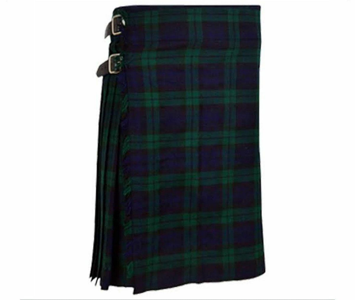 Scottish Men's Traditional 8 yard Highland Wear Kilt