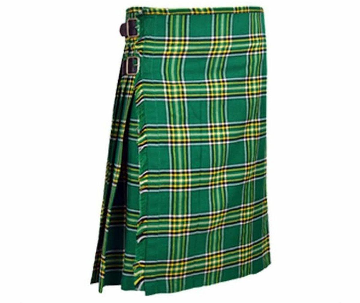 Scottish Men's Traditional 8 yard Highland Wear Kilt