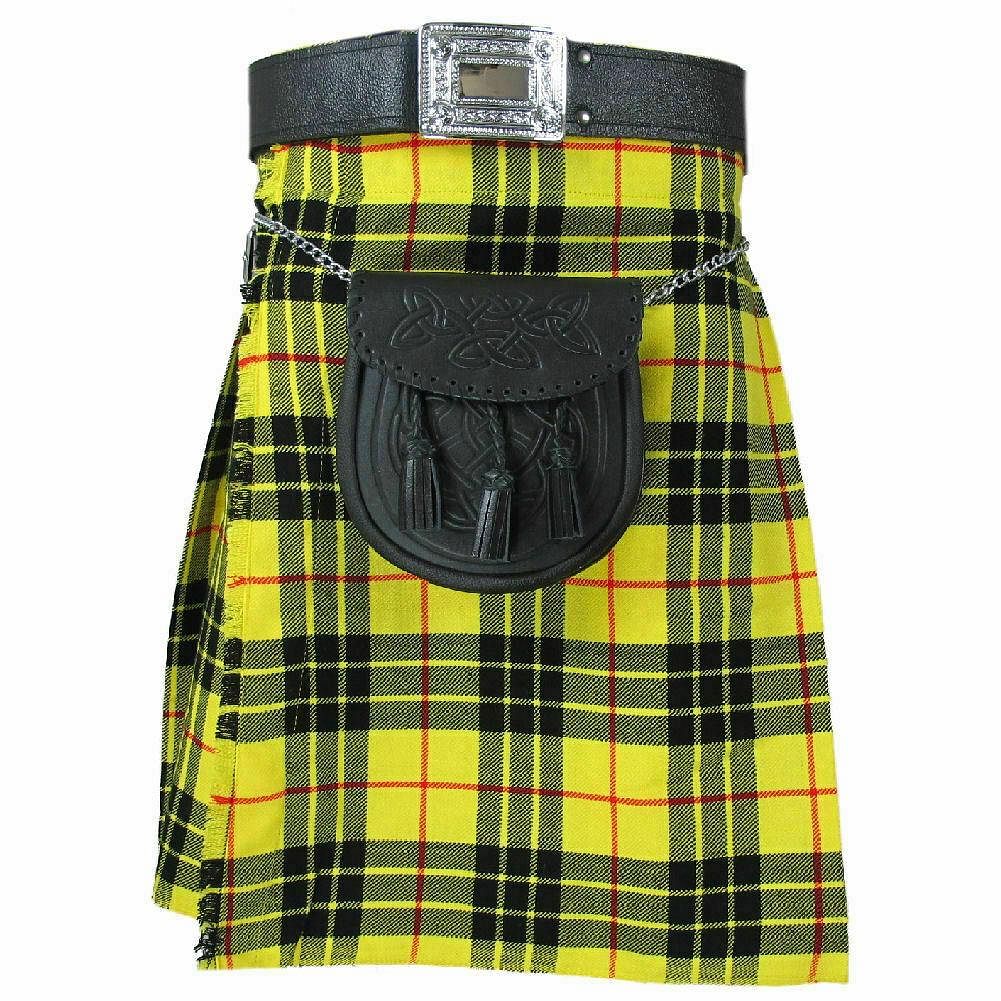 Scottish Men's Kilt Traditional Highland Dress Tartan Kilts