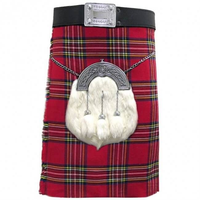 Scottish Men's Traditional Highlan Kilt Set