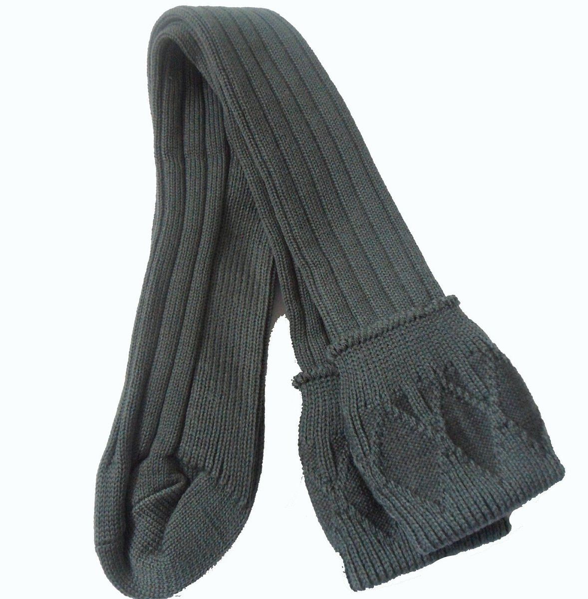 Men’s Scottish Kilt Hose Socks – Wool Blend Traditional Highland Knee High Socks
