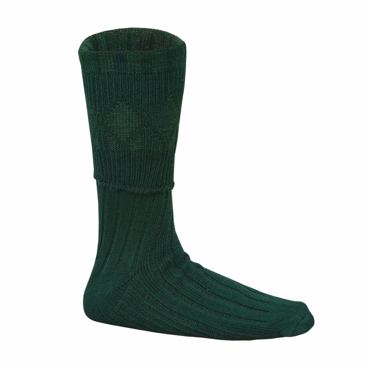 Men’s Scottish Kilt Hose Socks – Wool Blend Traditional Highland Knee High Socks