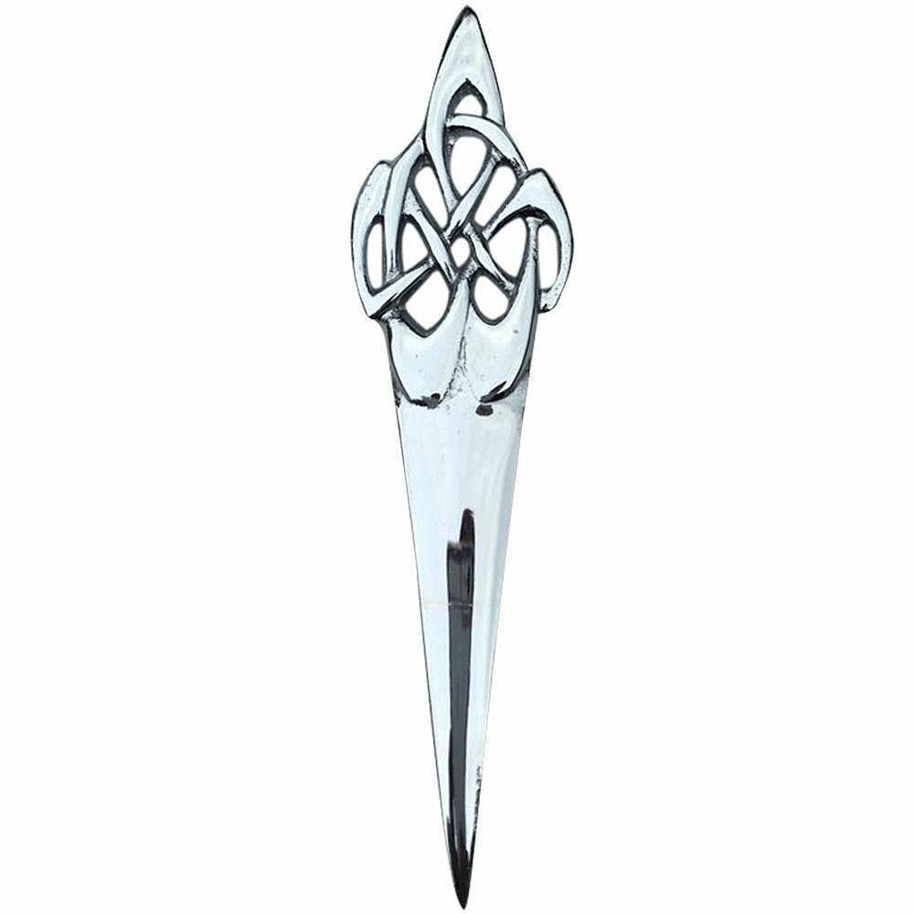 Scottish Thistle Kilt Pins Various Design Chrome Finish 4" Kilts Pin Celtic Knot
