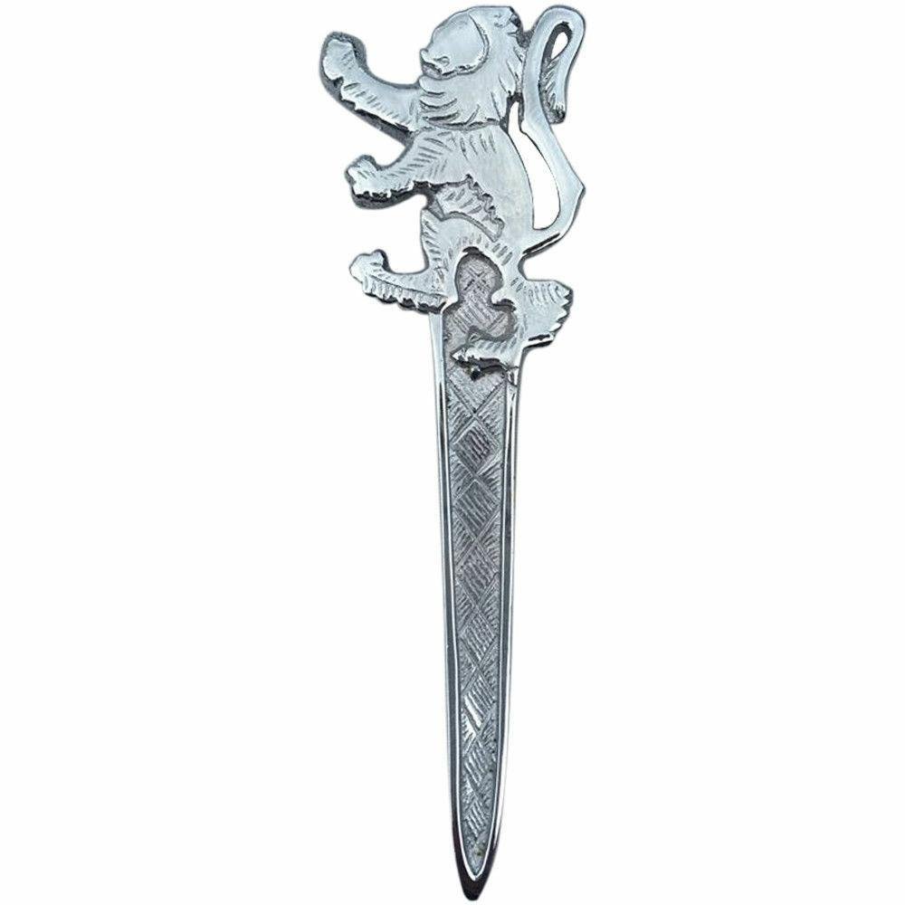 Scottish Thistle Kilt Pins Various Design Chrome Finish 4" Kilts Pin Celtic Knot