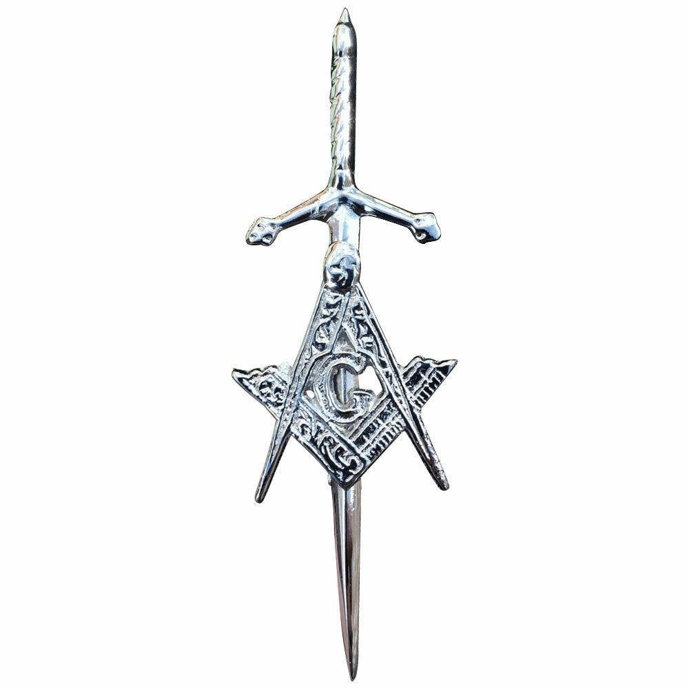Scottish Thistle Kilt Pins Various Design Chrome Finish 4" Kilts Pin Celtic Knot