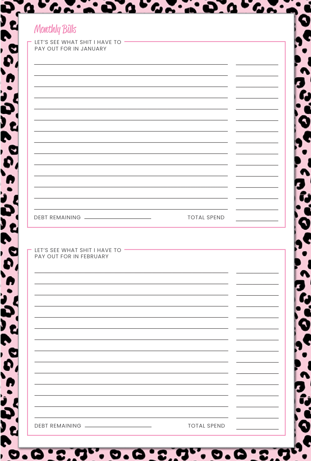 2027 Scouse Bird Diary