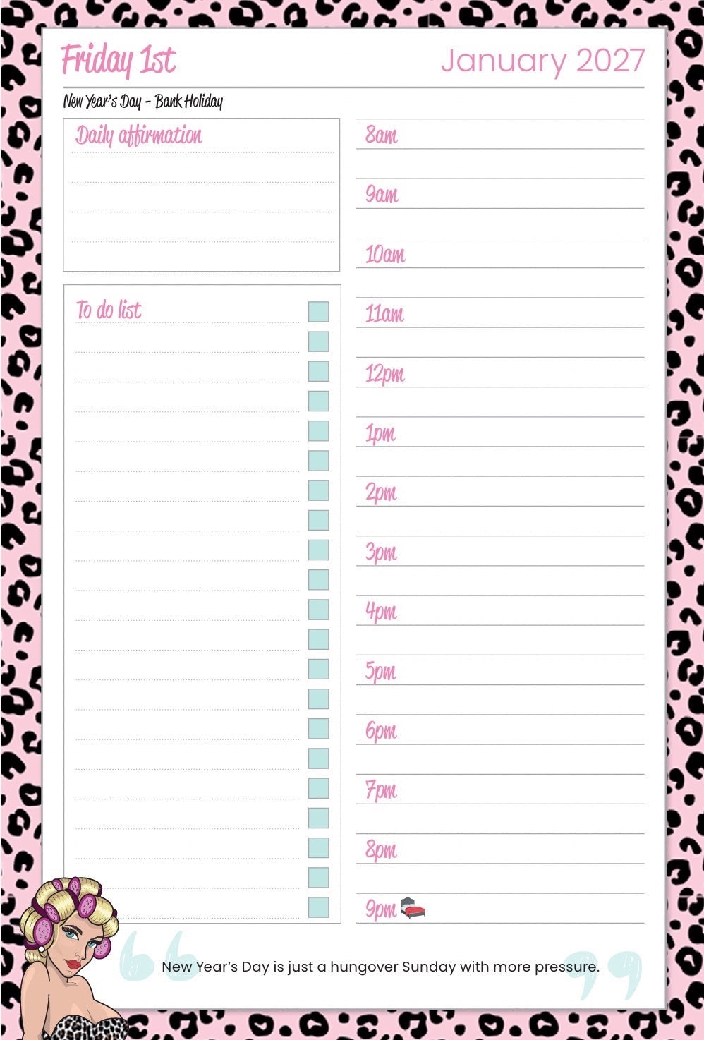 2027 Scouse Bird Diary
