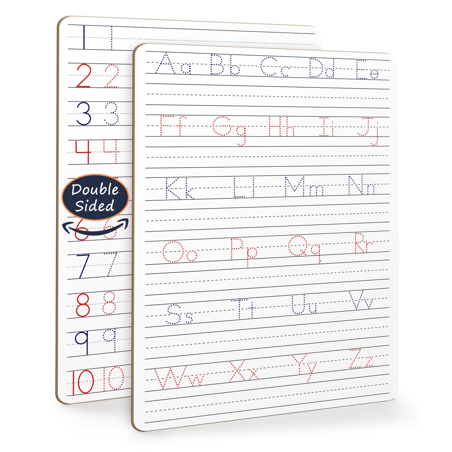 Scribbledo Dry Erase Alphabet & Numbers Practice Board – 9x12 for Kids 3-5