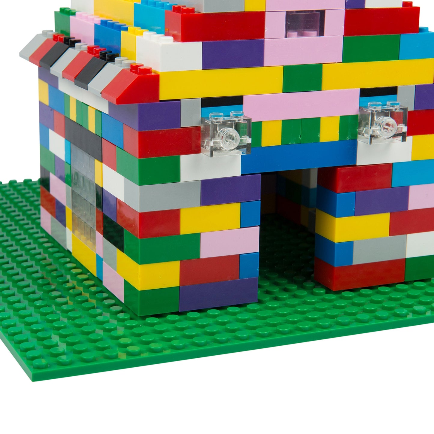 SCS Direct Classic Baseplates 10x10 – 6-Pack, MultiColors, Dual-Sided Connectivity, Compatible with All Major Brands