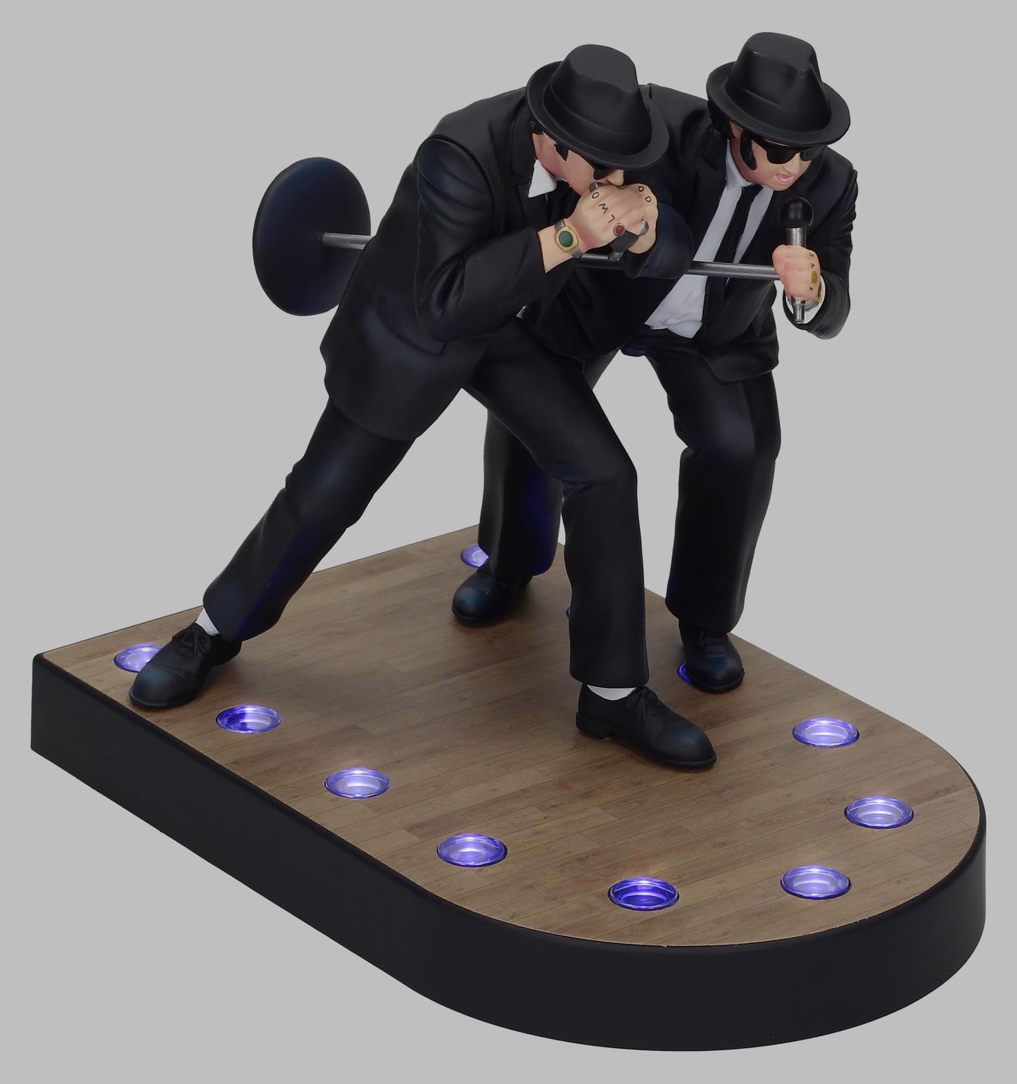 SD TOYS Blues Brothers Jake & Elwood Singing Figure 18 cm with Light – Multicolor, Medium