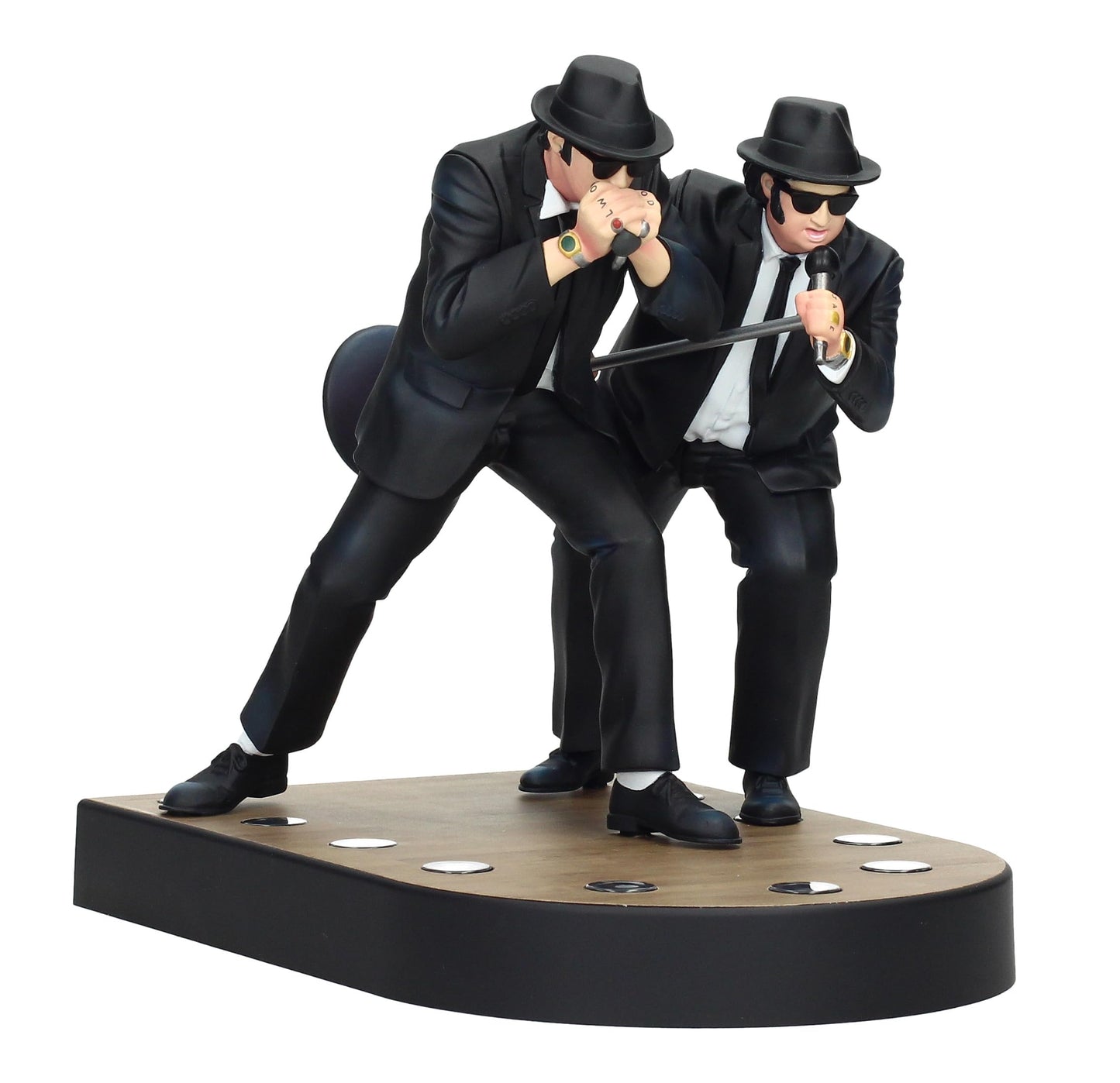 SD TOYS Blues Brothers Jake & Elwood Singing Figure 18 cm with Light – Multicolor, Medium