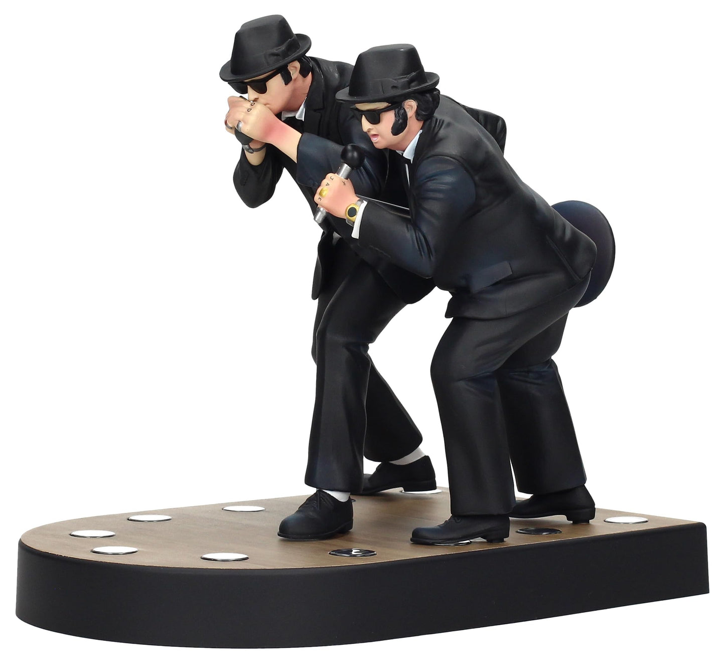 SD TOYS Blues Brothers Jake & Elwood Singing Figure 18 cm with Light – Multicolor, Medium
