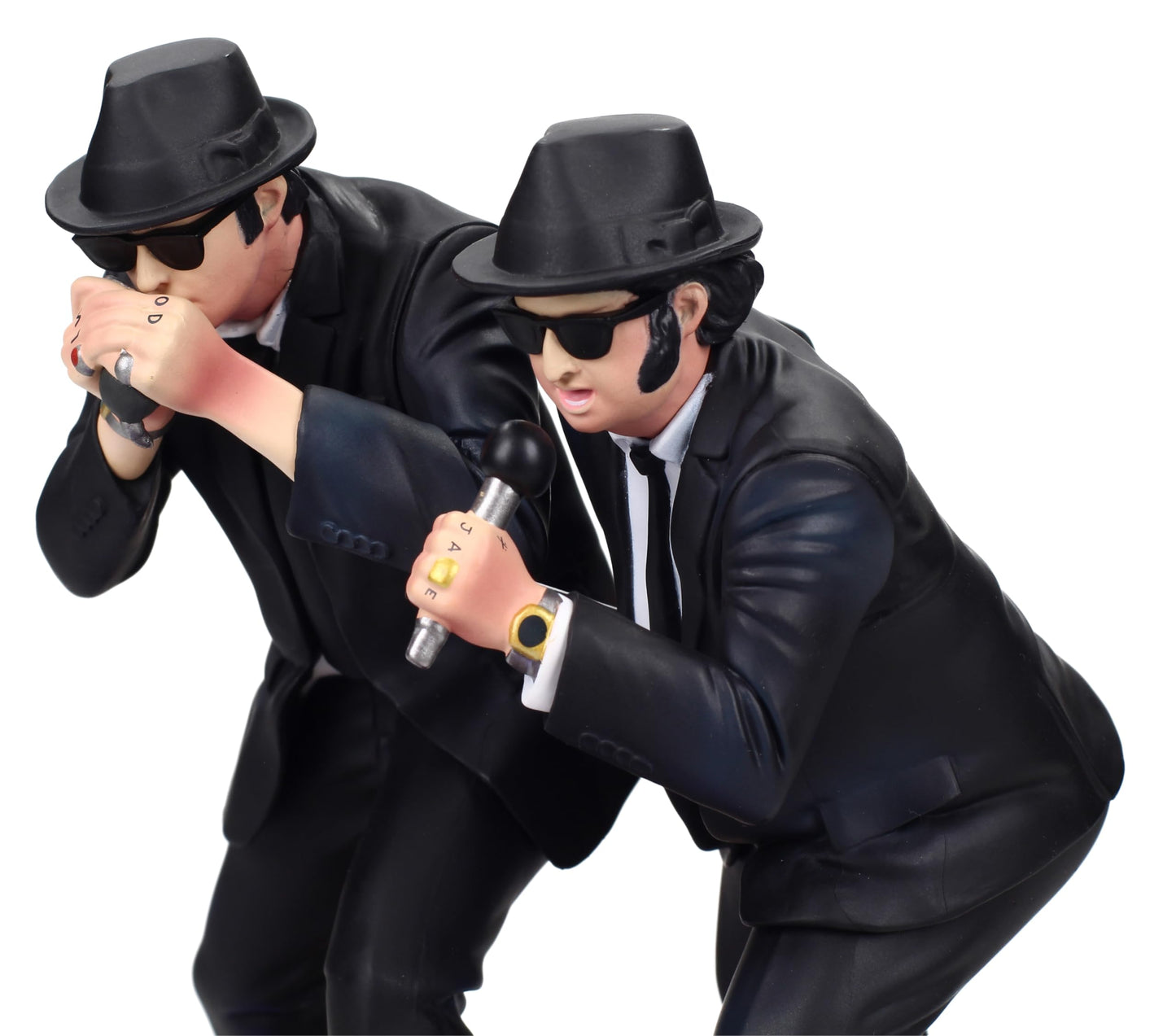 SD TOYS Blues Brothers Jake & Elwood Singing Figure 18 cm with Light – Multicolor, Medium