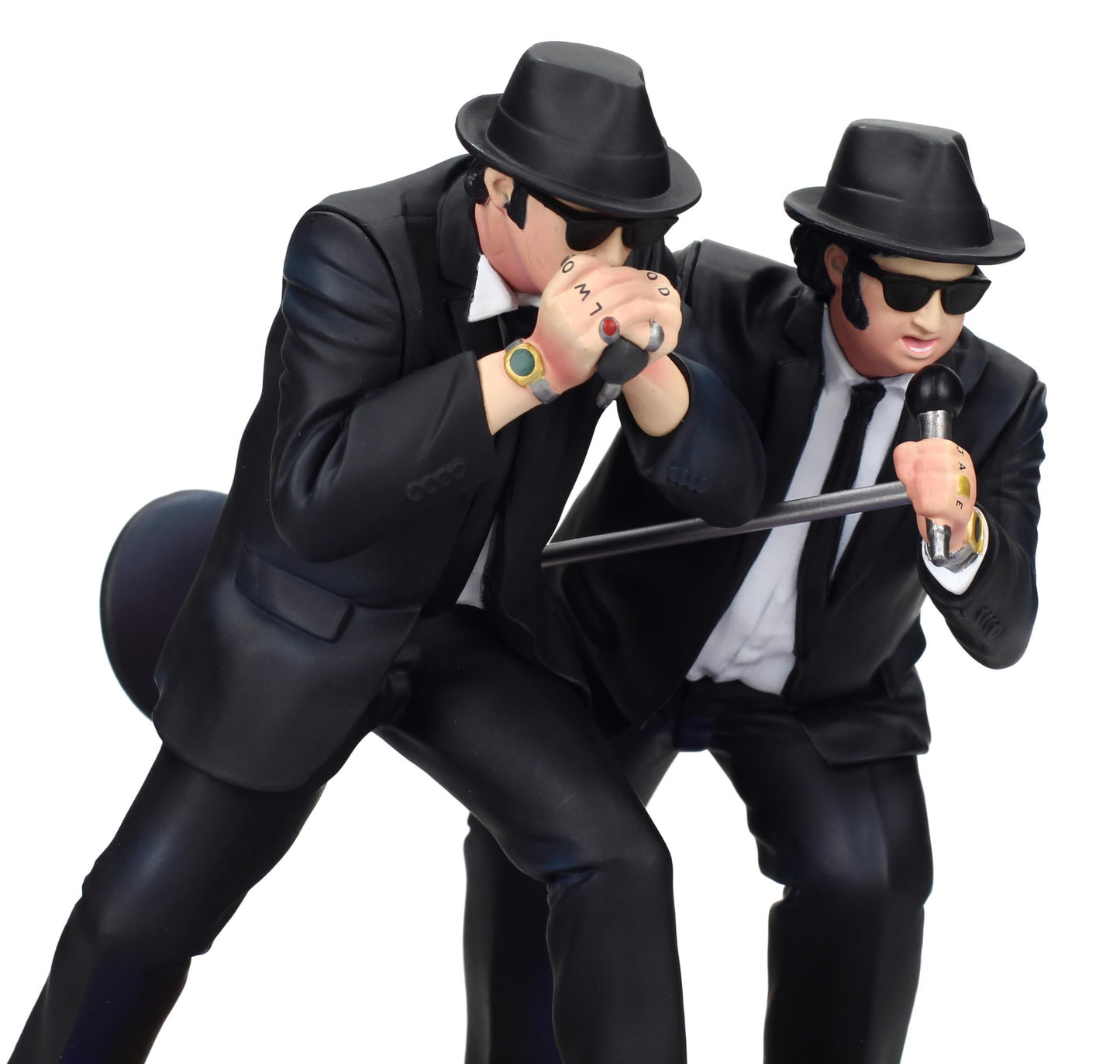 SD TOYS Blues Brothers Jake & Elwood Singing Figure 18 cm with Light – Multicolor, Medium