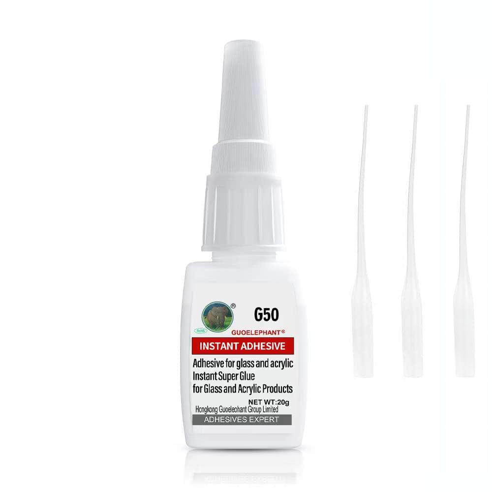 Sdintar Glass Glue – Instant Bond for Glass and More (Clear, Waterproof, Heat-Resistant)