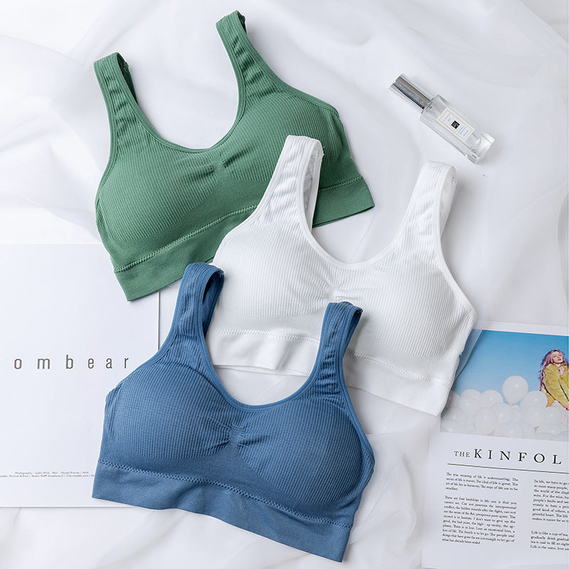 Seamless Push-up Bra, Comfortable Bra, Breathable and Skin-friendly Elastic Bra