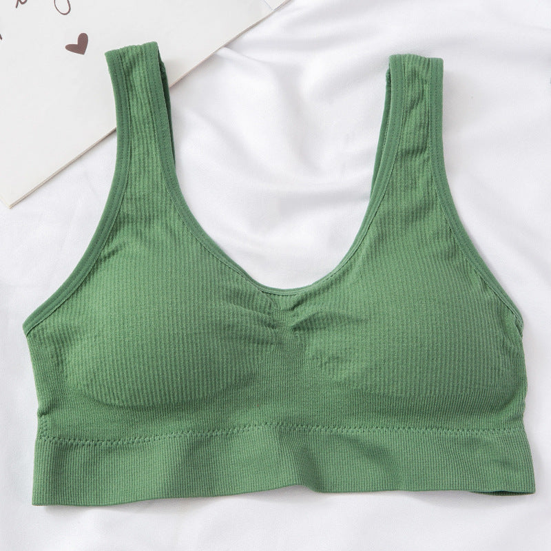 Seamless Push-up Bra, Comfortable Bra, Breathable and Skin-friendly Elastic Bra