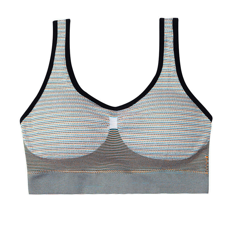 Seamless Push-up Bra, Comfortable Bra, Breathable and Skin-friendly Elastic Bra