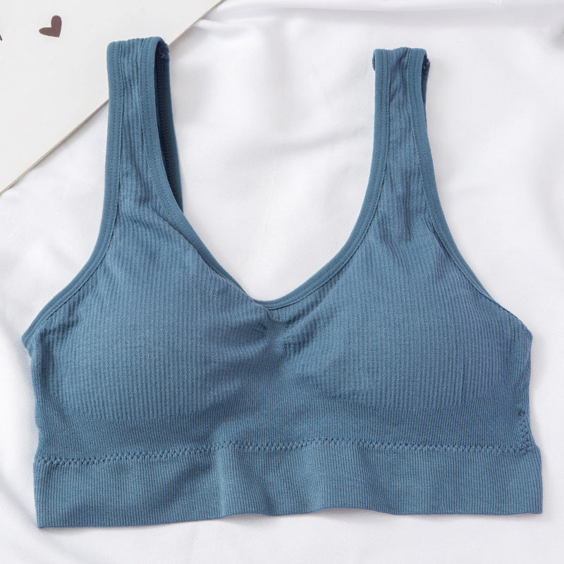 Seamless Push-up Bra, Comfortable Bra, Breathable and Skin-friendly Elastic Bra
