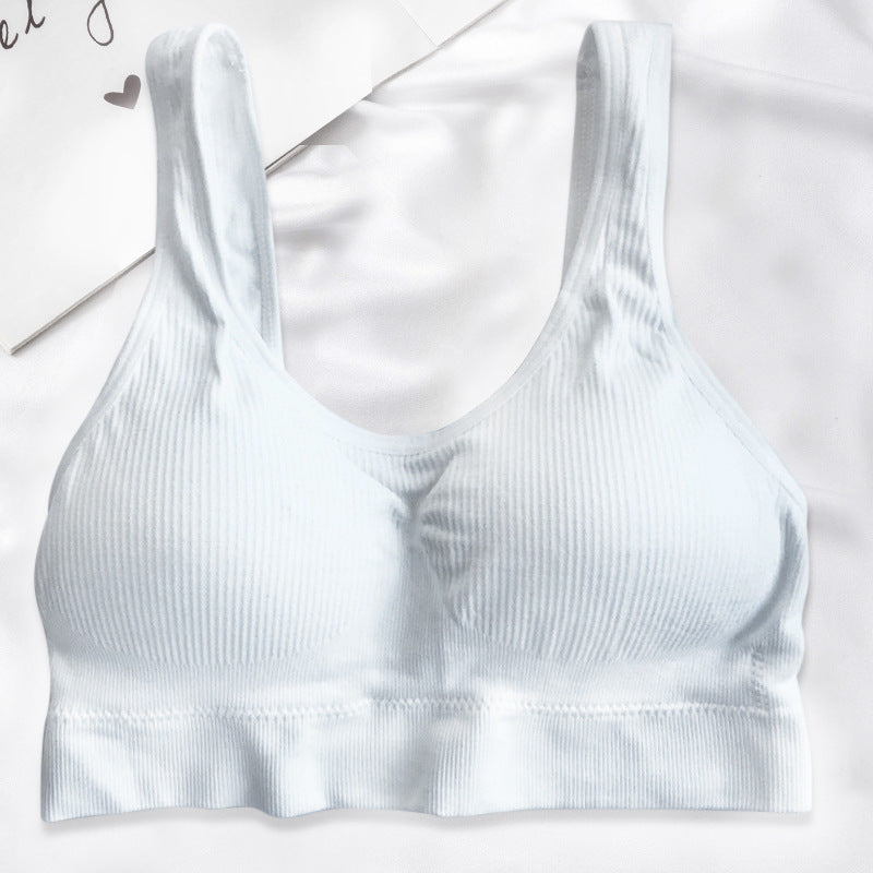Seamless Push-up Bra, Comfortable Bra, Breathable and Skin-friendly Elastic Bra