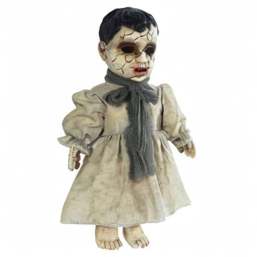 Seasonal Visions Forgotten Doll with Sound – Haunted Doll with Phrases