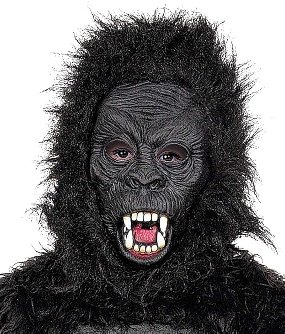 Seasons Boys Gorilla Costume – Mask, Jumpsuit & Hands