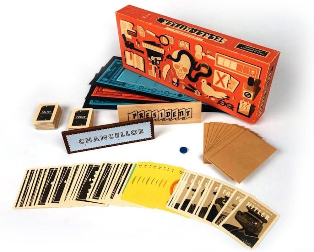 Secret Hitler Board Game – Deception, Strategy & Hidden Roles for Five to Ten Players
