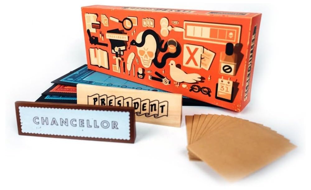 Secret Hitler Board Game – Deception, Strategy & Hidden Roles for Five to Ten Players