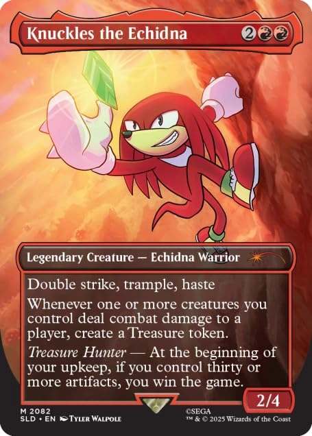 Secret Lair x Sonic the Hedgehog: Friends & Foes (Rainbow Foil) – MTG Limited Drop | Magic: The Gathering