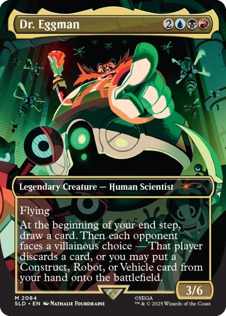 Secret Lair x Sonic the Hedgehog: Friends & Foes (Rainbow Foil) – MTG Limited Drop | Magic: The Gathering