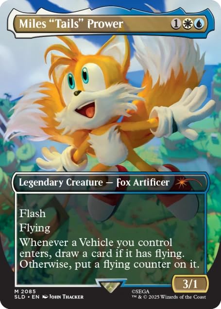 Secret Lair x Sonic the Hedgehog: Friends & Foes (Rainbow Foil) – MTG Limited Drop | Magic: The Gathering