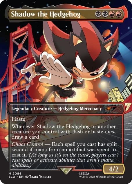 Secret Lair x Sonic the Hedgehog: Friends & Foes (Rainbow Foil) – MTG Limited Drop | Magic: The Gathering
