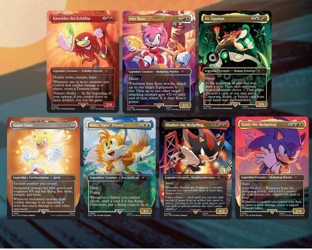 Secret Lair x Sonic the Hedgehog: Friends & Foes (Rainbow Foil) – MTG Limited Drop | Magic: The Gathering