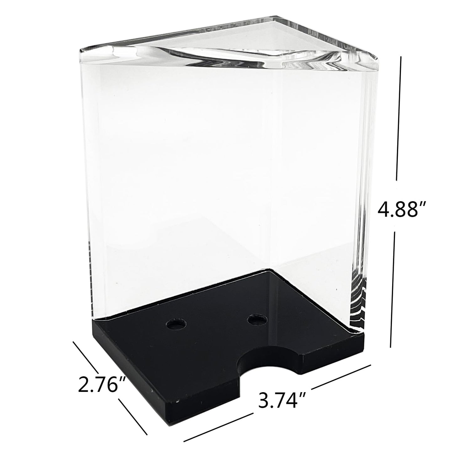 SEETOOOGAMES Blackjack Discard Tray - 6-Deck Clear Acrylic Card Holder