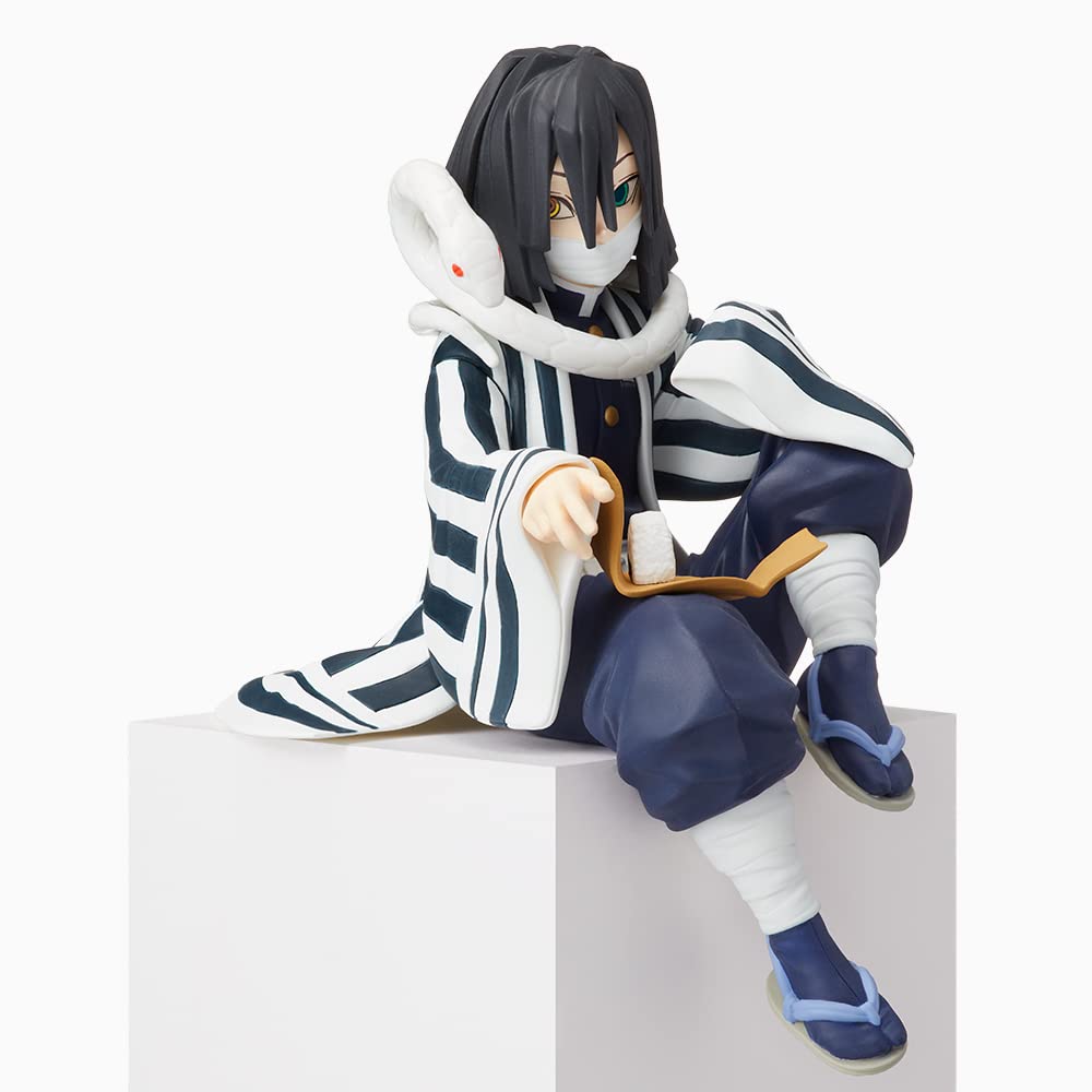 SEGA Demon Slayer Obanai Iguro PM Perching Figure – Official Licensed Collectible