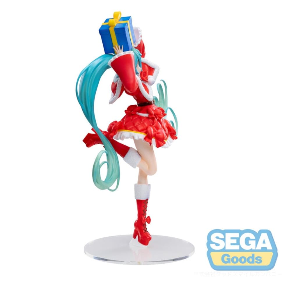 SEGA Hatsune Miku Christmas 2024 Ver. Luminasta Figure – 19 cm