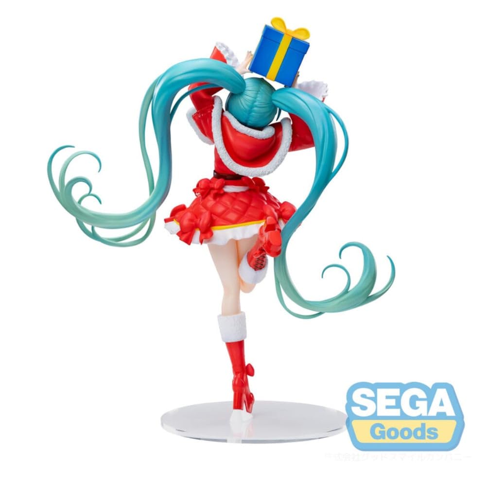 SEGA Hatsune Miku Christmas 2024 Ver. Luminasta Figure – 19 cm