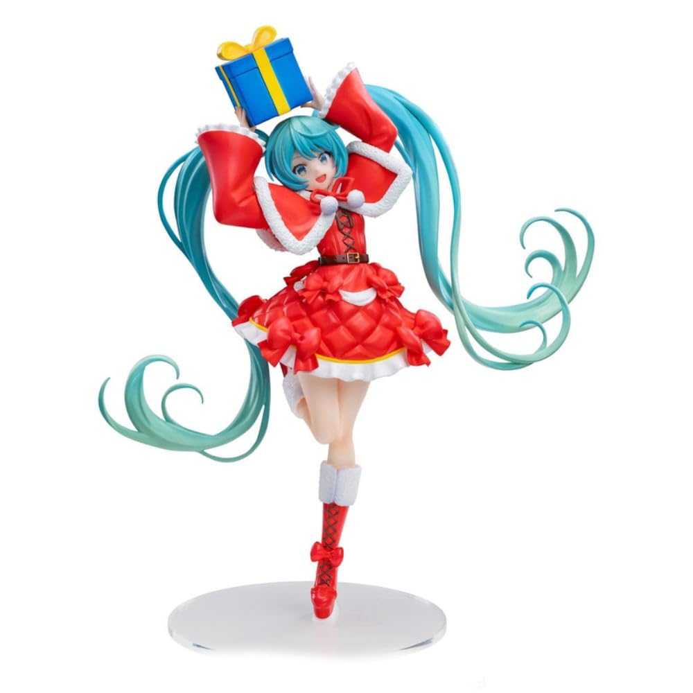 SEGA Hatsune Miku Christmas 2024 Ver. Luminasta Figure – 19 cm