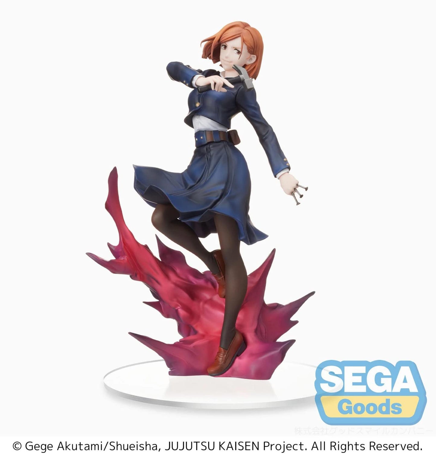 SEGA Jujutsu Kaisen Nobara Kugisaki SPM Figure – Official Licensed Collectible with Base Stand