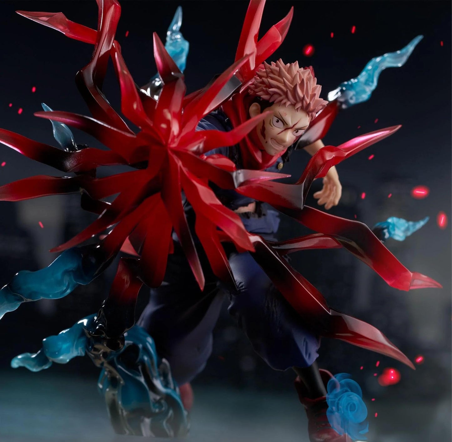 SEGA Luminasta Yuji Itadori Black Flash Figure | Jujutsu Kaisen Official Licensed Collectible