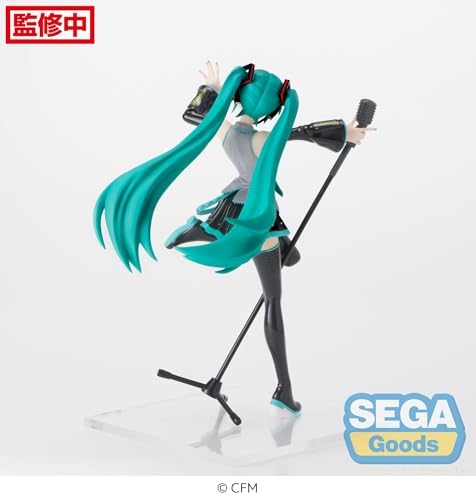 SEGA-Luminasta Hatsune Miku Mega39's 15th Ver. Figure – Official Licensed Collectible by SEGA