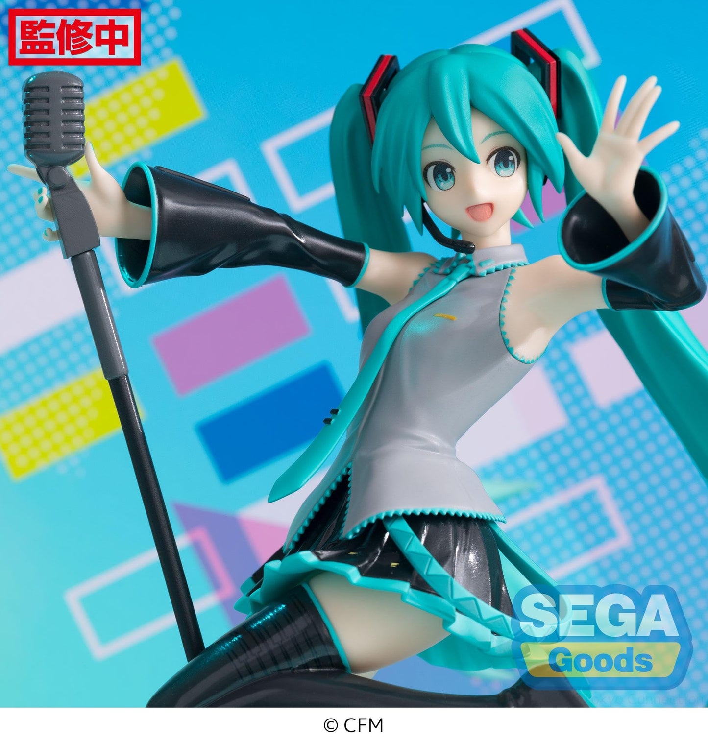 SEGA-Luminasta Hatsune Miku Mega39's 15th Ver. Figure – Official Licensed Collectible by SEGA