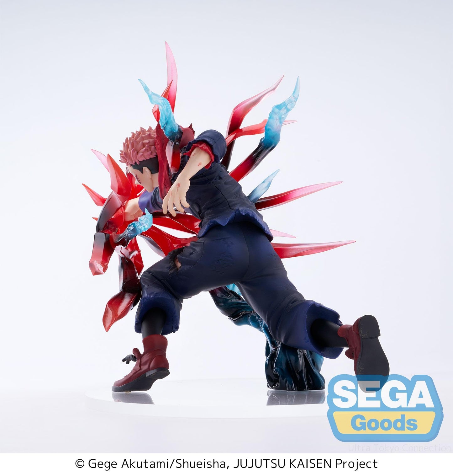 SEGA Luminasta Yuji Itadori Black Flash Figure | Jujutsu Kaisen Official Licensed Collectible