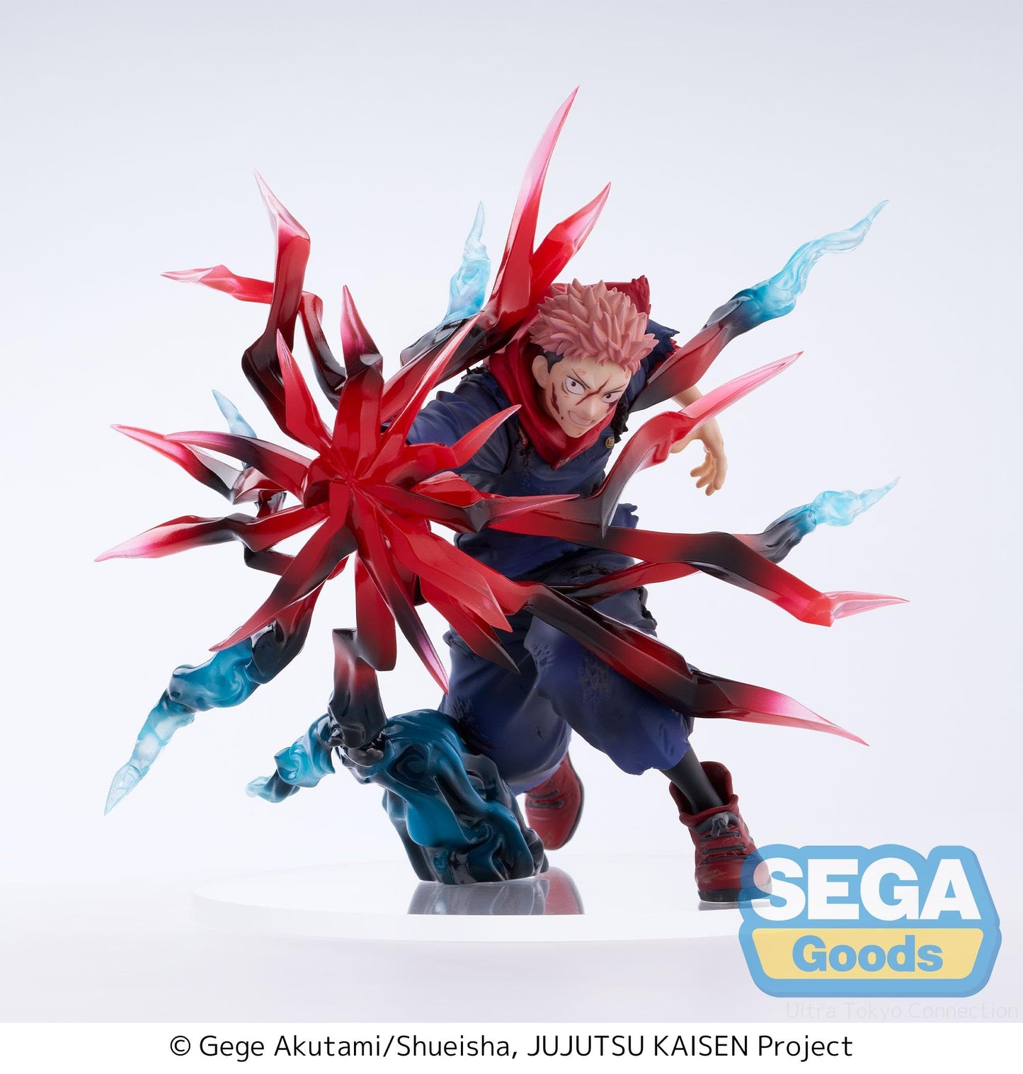 SEGA Luminasta Yuji Itadori Black Flash Figure | Jujutsu Kaisen Official Licensed Collectible