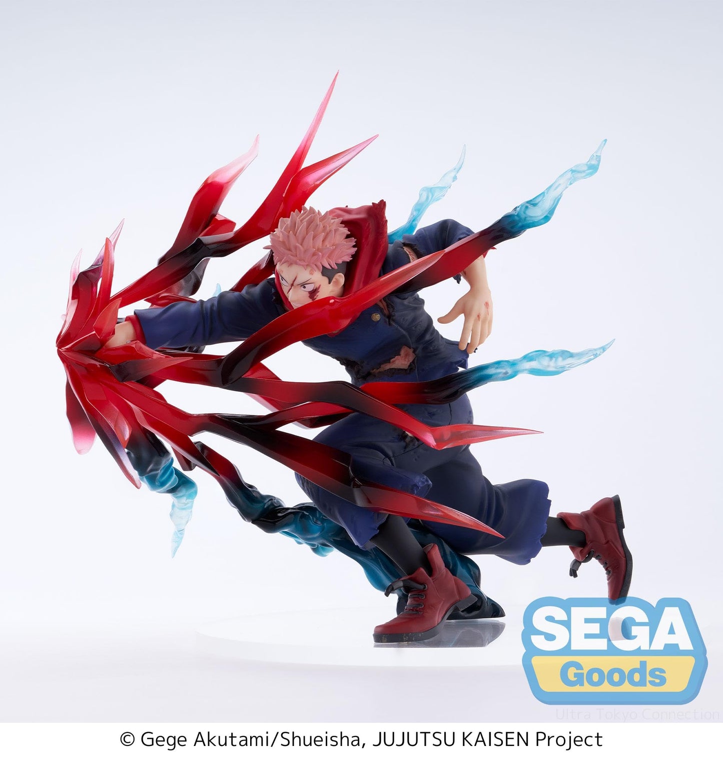 SEGA Luminasta Yuji Itadori Black Flash Figure | Jujutsu Kaisen Official Licensed Collectible