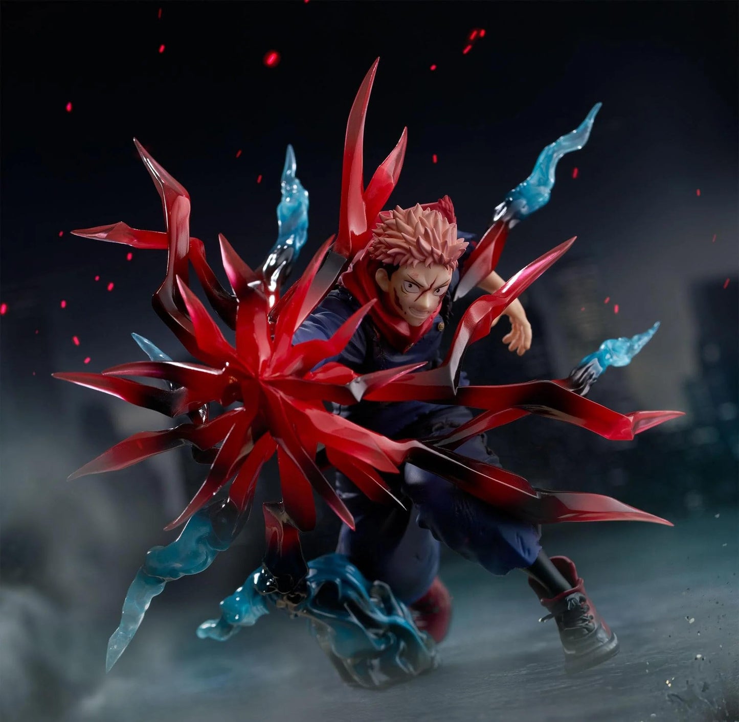 SEGA Luminasta Yuji Itadori Black Flash Figure | Jujutsu Kaisen Official Licensed Collectible