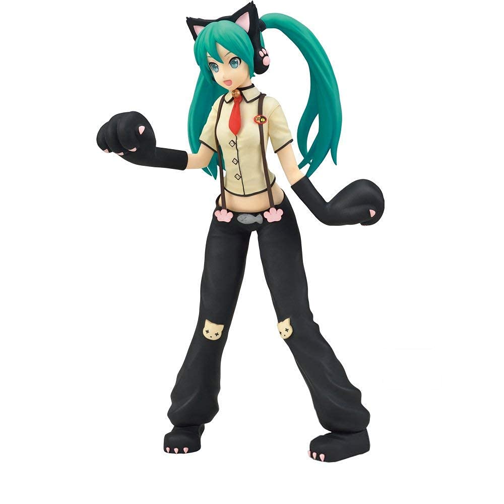 SEGA Hatsune Miku Nyanko 9-Inch Arcade Figure – Officially Licensed